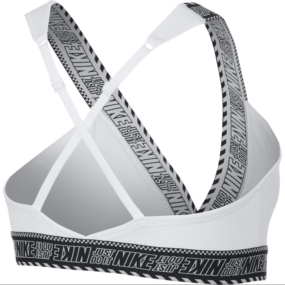 SOLD NWT Nike White Indy Sports Bra: Medium - Picture 2 of 7